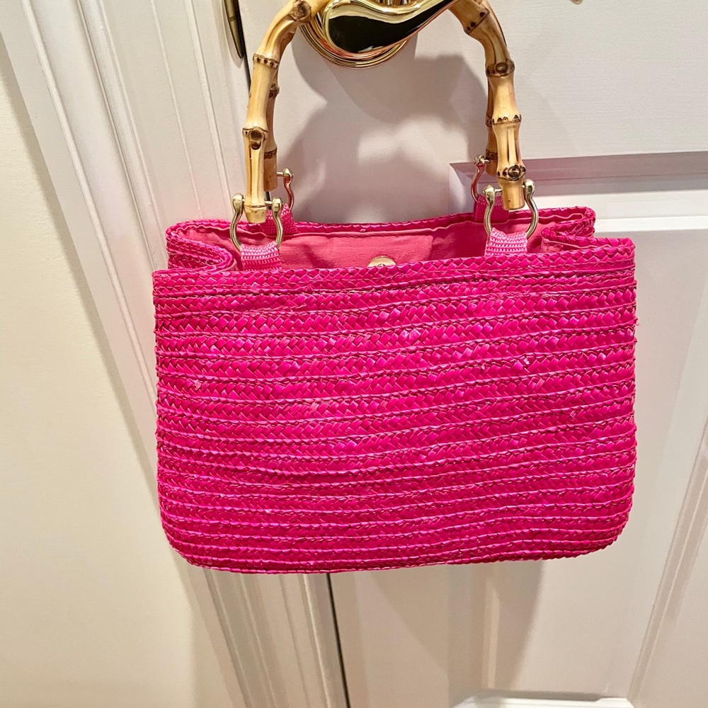 Bundle 2 (Wheat Straw top handle and clutch bags) - Picture 3 of 16